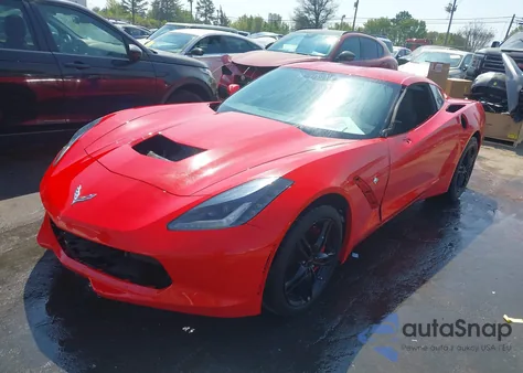 2017 Chevrolet Corvette Stingray z USA, uszkodzony, nr VIN 1G1YB2D77H5109904